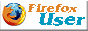 a button that says 'FireFox User' with a FireFox logo, a fiery fox enveloping a blue globe.