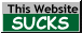 a button that says 'This website sucks'.